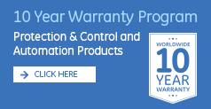 10 Year Warranty Program for Products and Services for Protection & Control and Automation Solutions